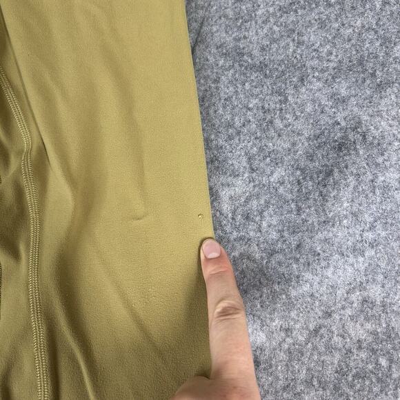 Lululemon Align High Rise Cropped Leggings Women’s 2 21" Bronze Green LW6BDTS - Picture 5 of 9